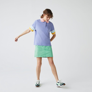 Polos de manga corta con 1/4 botones para mujer, polos personalizados de alta calidad, camisetas de Golf para mujer, Polo de piqué de algodón puro para niñas - Product Image 4