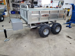 Cheap Affordable Hydraulic Agricultural Dump <b>Trailer</b> for Sale Ready to Ship <b>Farm</b> Equipment Supplier - Product Image 3
