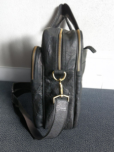 Pugmark Vintage Fashion Leather <b>Messenger</b> <b>Laptop</b> <b>Bag</b> Canvas Material Men's Style - Product Image 4