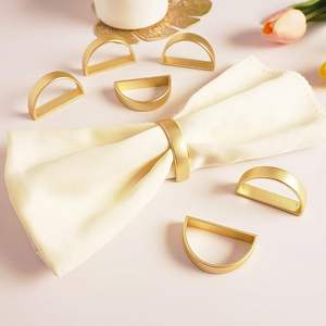 Servilletero de diseño decorativo de mesa de lujo Servilletero redondo con acabado antiguo a un precio asequible - Product Image 3