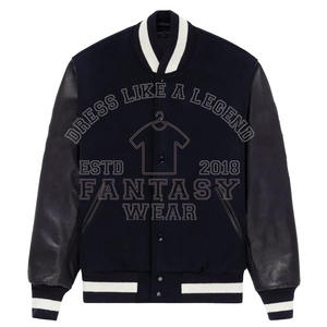 Vestes de basket-ball personnalisées FANTASY WEAR, style varsity de haute qualité, veste Letterman classique avec design de basket-ball - Product Image 1