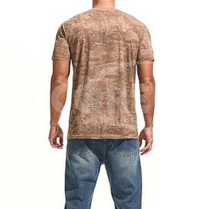 T-shirt de haute qualité pour hommes personnaliser la conception de logo été respirant tenue décontracté Boxy t-shirts pour hommes - Product Image 2