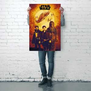Affiche de style art moderne Solo : Une histoire de Star Wars, montage sépia pour décoration murale - Product Image 2