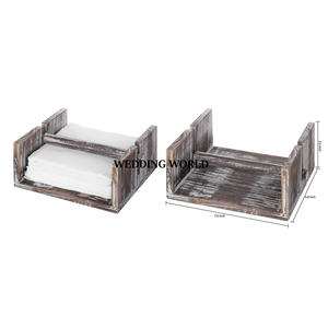 Ustensiles de cuisine comptoir porte-serviettes en bois belle qualité porte-mouchoirs classique élégant en gros porte-serviettes en bois - Product Image 2