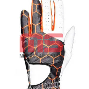 Gants de golf à prise texturée avec doublure résistante à la sueur coupe extensible et option de logo personnalisé pour la performance sportive quotidienne - Product Image 4