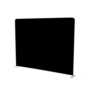 Fondale per Photobooth in Tessuto Tensionato 8x8 Piedi, Cornice per Sfondo per Feste (Un Lato Verde + Un Lato Nero) - Product Image 1