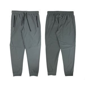 Custom Wholesale 100% Cotton Fleece Fabric Breathable Anti-Wrinkle Elastic Waist Casual <b>Jogger</b> Men Sweatpants <b>Stacked</b> - Product Image 3