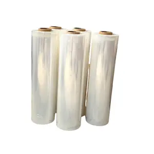 Vietnam PROLINE customized Transparent LLDPE Plastic Stretch Hand Wrap Film for packaging good quality