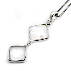 Producto más vendido en 2024 Piedra preciosa de cristal natural Plata de Ley 925 Estilo clásico Boho Colgante Joyería hecha a mano Exportador - Product Image 1