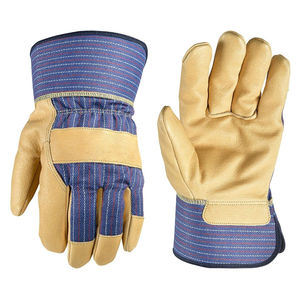 Gants de protection en cuir de vache fendu à bas prix pour hommes pour l'hiver Gants de travail en cuir de construction - Product Image 3
