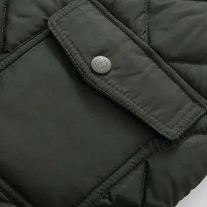 Chaleco Acolchado de Fibra de Bambú y Lona Transpirable con Cremallera, Estilo Casual para Hombre, de Alta Calidad, Personalizado, Ligero, Cálido para Invierno, Talla Personalizada - Product Image 6