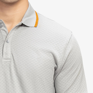Camiseta Polo de Golf de Alta Calidad para Uniformes de Trabajo, Secado Rápido, Logotipo Bordado Personalizado, Algodón Poliéster, Camisetas Polo de Golf para Hombre - Product Image 3