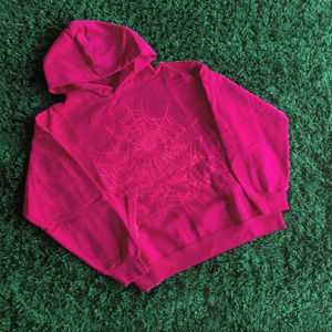 Sweat à capuche personnalisé avec logo, en coton molletonné épais, coupe oversize, uni, style streetwear, prêt à l'emploi, pour l'hiver, USA Europe - Product Image 1