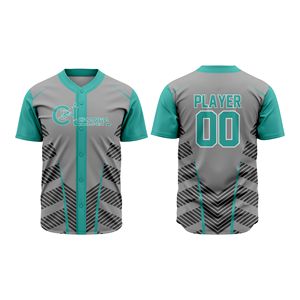 Uniforme de baseball personnalisé de luxe pour équipes professionnelles, tissu respirant à séchage rapide 100% polyester, fabrication OEM, logo personnalisé - Product Image 3