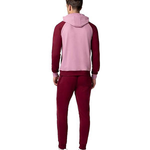 Survêtement de sport pas cher pour hommes, jogging d'hiver, ensemble de vêtements de sport à capuche, survêtement à motif solide, fabriqué au Pakistan - Product Image 5