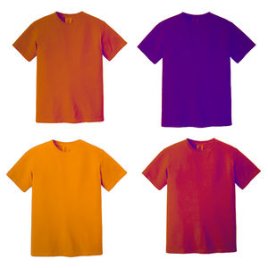 Camiseta unisex ajustada con estampado de algodón orgánico 3D, Camiseta con cuello redondo y estampado digital de 200 gramos de peso, gran oferta OEM europeo 100% algodón - Product Image 6