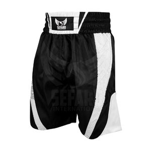 Shorts de boxe pour hommes de couleur unie Shorts de boxe pour hommes les plus populaires Shorts de boxe pour hommes au design personnalisé - Product Image 1