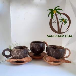 Tasse à vin de noix de coco au meilleur prix, coquille de noix de coco, tasse pour crème glacée ou tasses à boire, noix de coco - Product Image 4