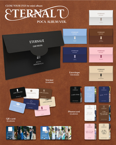 CIERRA LOS OJOS - [ ETERNALT ] 1ST MINI (Versión del Álbum POCA) Álbum de KPOP Más Vendido en Corea - Product Image 3