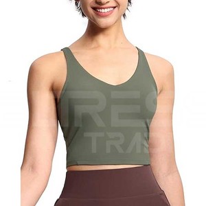 Tops deportivos de alta calidad para mujer, ropa de yoga y gimnasio de secado rápido, camisetas de yoga transpirables de diseño Premium para mujer al por mayor - Product Image 4