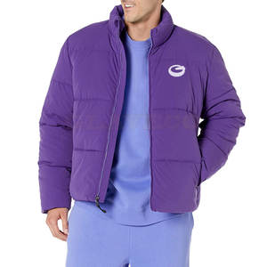 Nouveau design Veste bulle à col montant Veste bulle à manches longues Veste bulle d'hiver Veste bulle à fermeture éclair complète - Product Image 4