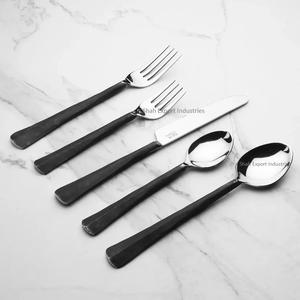 Ensembles de couverts en métal argenté tendance avec poignée forgée à la main pour hôtels et restaurants ensembles de couverts de vaisselle de table - Product Image 4
