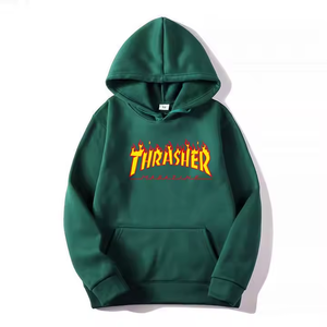 Sudadera con capucha con estampado de soplo esencial de gran tamaño Unisex para hombre Sudadera con capucha con estampado de soplo y cremallera completa para hombre con personalización - Product Image 3