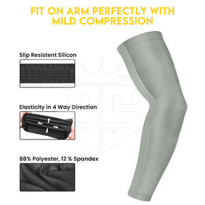 Mangas de brazo hechas por el fabricante de Pakistán Precio barato Ideal para mangas de brazo de fitness Mangas de brazo de alta calidad bajo Moq - Product Image 2