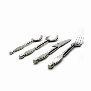 Hotel Mayorista Fabricante Cuchara Tenedor y Cuchillo Plateado Juego de Cubiertos de Calidad Estándar a Buen Precio para Cenas - Product Image 4