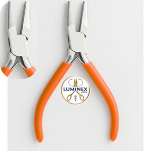 Premium High Quality Flat Nose & Jaw <b>Pliers</b> Stainless Steel Jewelry Making Stone Setting DIY Precision Custom <b>Pliers</b> - Product Image 2