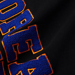 Patchs de broderie personnalisés, sweat à capuche en coton épais délavé à l'acide 3D de 500 g/m² pour hommes avec logo du fabricant - Product Image 4