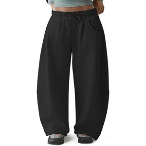 Pantalon de survêtement ample et décontracté en tissu uni anti-rides, design personnalisé, pantalon de survêtement et pantalon pour homme, téléchargé par Dress Sports - Product Image 1