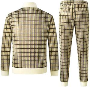 À manches longues 100% coton Polyester survêtement hommes ensemble en gros blanc hommes survêtement pour enfants et unisexe - Product Image 2