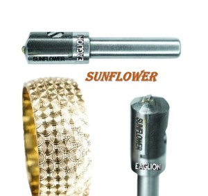 Outils de diamant de tournesol CNC pour la fabrication de bijoux tailles 0.5mm à 4mm tiges de 6mm-équipement spécial pour l'utilisation de la machine - Product Image 4