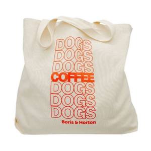 Sac à main en toile de coton avec 2 poignées, fourre-tout de plage pour Logo, 100% - Product Image 4