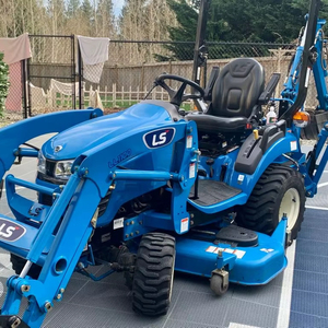 รถตัดหญ้าคุณภาพสูง LS-MT1.25 พร้อมที่ตักด้านหน้าและจอบขุดด้านหลัง - รับประกันจากโรงงาน 1 ปี และบริการหลังการขาย - Product Image 1