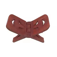 Support de coran en bois Vintage fait à la main logo personnalisé impression en gros élégant élégant moderne en bois coran Rehal support