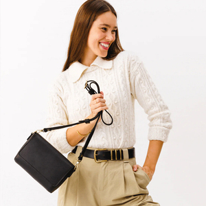 Nouvelle mode petit sac en cuir sac à bandoulière décontracté voyage en plein air sacs de messager pour les femmes - Product Image 4