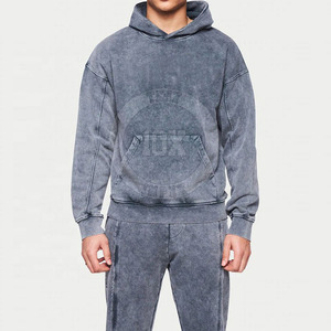 Survêtements lavés à l'acide fabriqués dans les meilleurs matériaux Survêtements de rue à manches longues Survêtements lavés à l'acide à la mode - Product Image 4