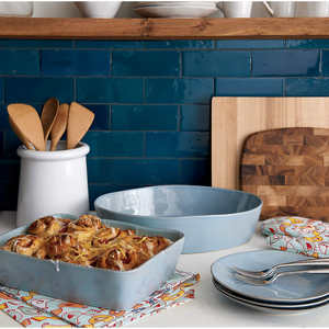 Eco-Friendly Bamboo Cooking Utensils Set 5 Pieces <b>Natural</b> Wooden Spoon Spatula Long Handle Flat Round Shape for Kitchen Use - Product Image 5