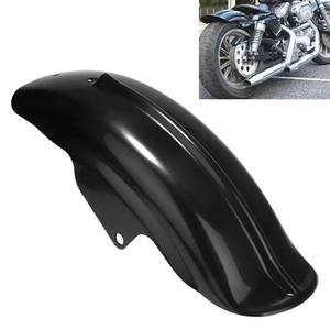 Garde-boue arrière de moto ABS noir pour Harley <span class=keywords><strong>Sportster</strong></span> <span class=keywords><strong>883</strong></span> 1200 XL Cafe Racer Bobber Chopper Roadster personnalisé - Product Image 5