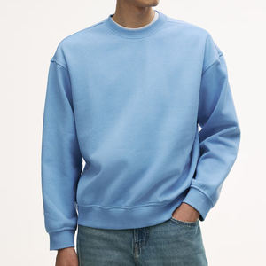 Sudadera de Felpa de Alta Calidad, 350 Gsm, Cuello Redondo, Estilo Holgado, Hombros Caídos, Estilo Urbano, Venta al Por Mayor - Product Image 2