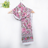Magnifiques foulards de bain ethniques pour femmes, sarongs en coton faits à la main, imprimés à la main en soie de Jaipur, écologiques, pour l'été