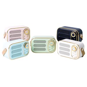 Último altavoz inalámbrico portátil Encantadora <span class=keywords><strong>radio</strong></span> vintage estilo portátil Mini altavoz de graves con <span class=keywords><strong>radio</strong></span> <span class=keywords><strong>FM</strong></span> - Product Image 1