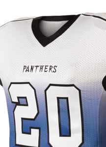 Fabriqué avec les meilleurs tissus de qualité Impression par sublimation personnalisée Uniforme de football américain respirant à manches courtes pour Team Club - Product Image 2