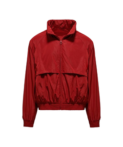 Chaqueta cortavientos de nailon 100% al por mayor, chaqueta Anorak ligera de nailon de talla grande con cremallera transpirable para mujer - Product Image 5