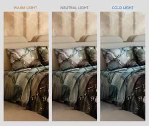 Juego de Sábanas de Satén Premium con Estampados Botánicos Encantadores, Cubrecama Floral Verde Bosque Profundo, Sábana Doble de Lujo con Diseño de Bosque - Product Image 4