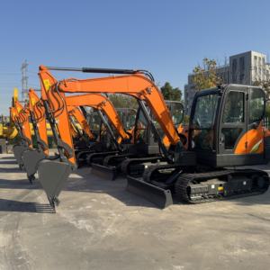 Nueva Excavadora de Orugas DX60 2026, Excavadora Hidráulica de 6 Toneladas, Mini Excavadora, Mejor Precio, Alto Rendimiento para Construcción y Trabajo Agrícola - Product Image 3