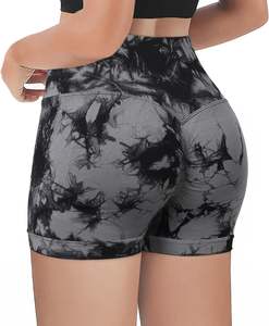 กางเกงยิมสตรี ผลิตภัณฑ์คุณภาพสูง ราคาถูก กางเกงขาสั้นสำหรับผู้หญิง กางเกงขาสั้นเซ็กซี่ ลายมัดย้อม กางเกงโยคะ กางเกงปั่นจักรยาน กางเกงยิมสตรี - Product Image 1