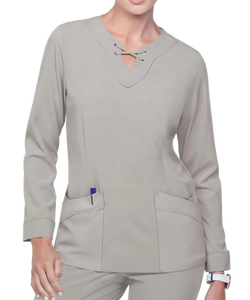 Ensemble d'uniformes médicaux pour infirmières en coton de haute qualité, à manches courtes, anti-rides, tendance, vente en gros personnalisée - Product Image 3